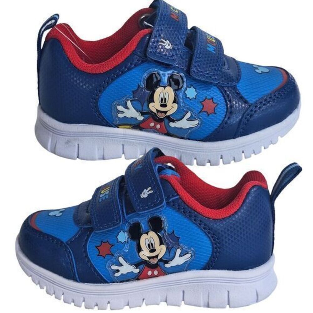 New Mickey Mouse Boy's Shoes Size 6 Blue Color (14 Cms) Lightweight‎